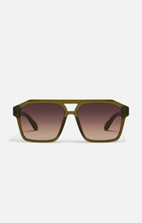 Soundcheck Sunglasses in Olive/Dark Fawn