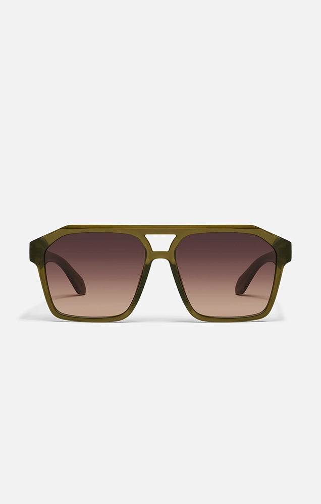 Soundcheck Sunglasses in Olive/Dark Fawn