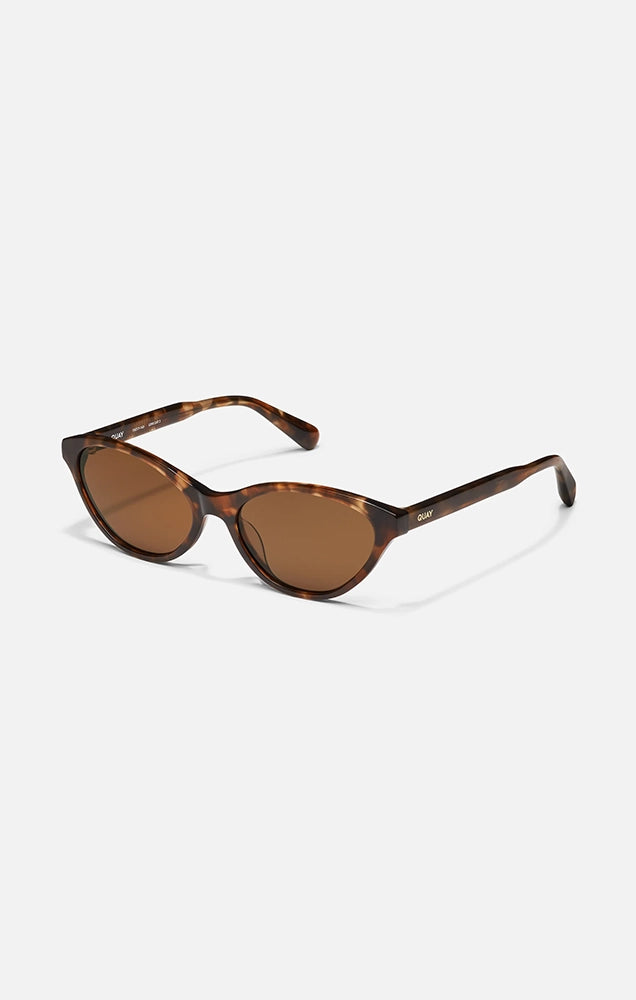 Talk Nice Sunglasses in Amber Tort/Brown