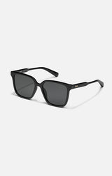 Try Me Sunglasses in Black/Smoke Polarized