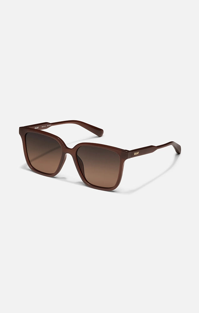 Try Me Sunglasses in Dark Brown/Dark Fawn Polarized