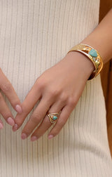 Turquoise Solstice Ring Stack