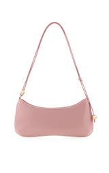 ROSABELLE SHOULDER BAG IN BALLET PINK SHINE