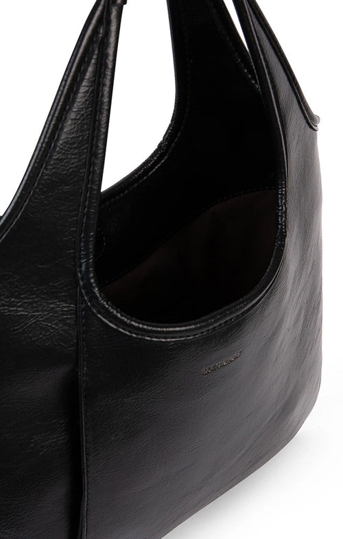 MATT & NAT PORTO VEGAN HOBO BAG IN BLACK