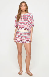 SUNCHASER TOP IN SAND IN HAND