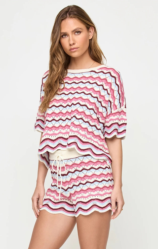 SUNCHASER TOP IN SAND IN HAND