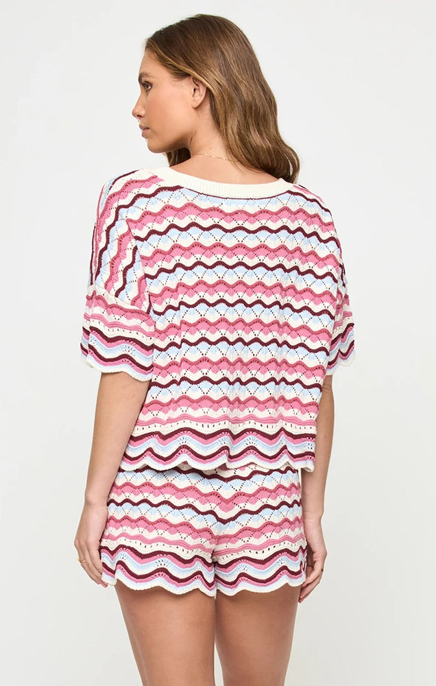 SUNCHASER TOP IN SAND IN HAND