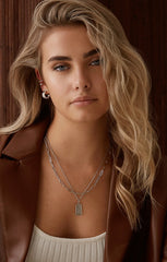 TWENTY COMPASS MARILOU EARRINGS IN SILVER