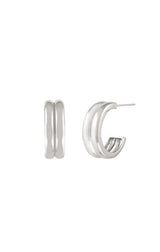 MARILOU EARRINGS IN SILVER