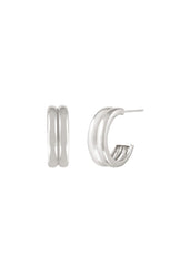 TWENTY COMPASS MARILOU EARRINGS IN SILVER