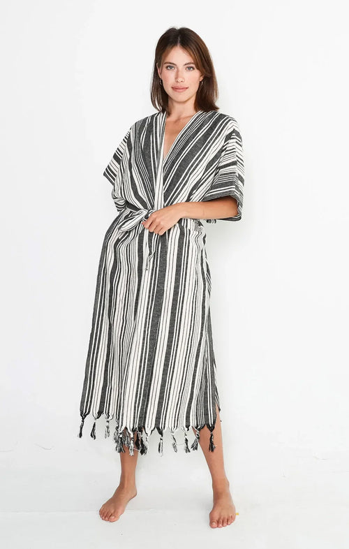 TOFINO TOWEL CO. THE GRACE BELTED COVER-UP