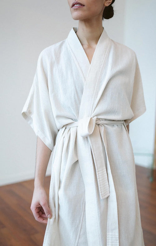 TOFINO TOWEL CO. THE DRIFTER BELTED COVER-UP