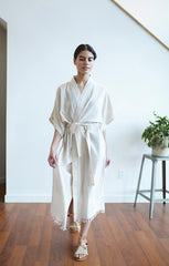 TOFINO TOWEL CO. THE DRIFTER BELTED COVER-UP