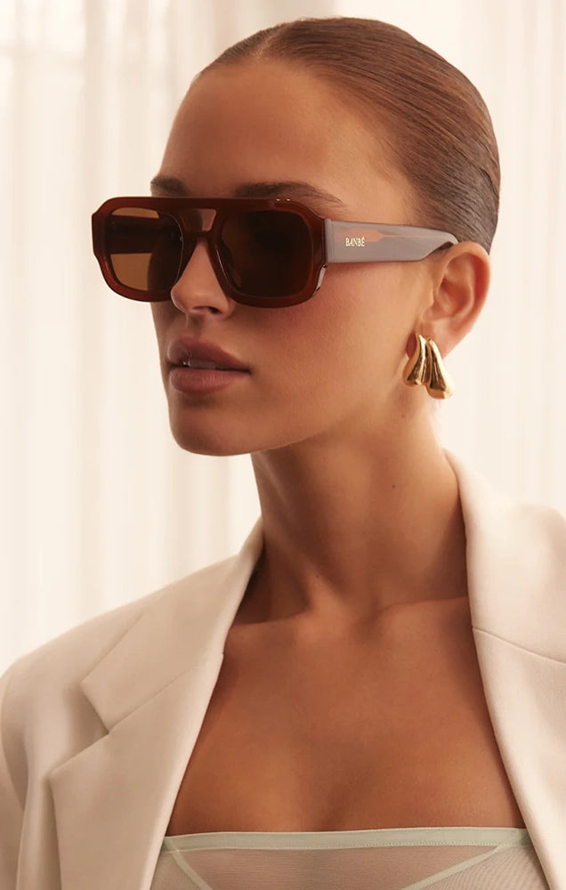 THE SUKI SUNGLASSES IN CINNAMON