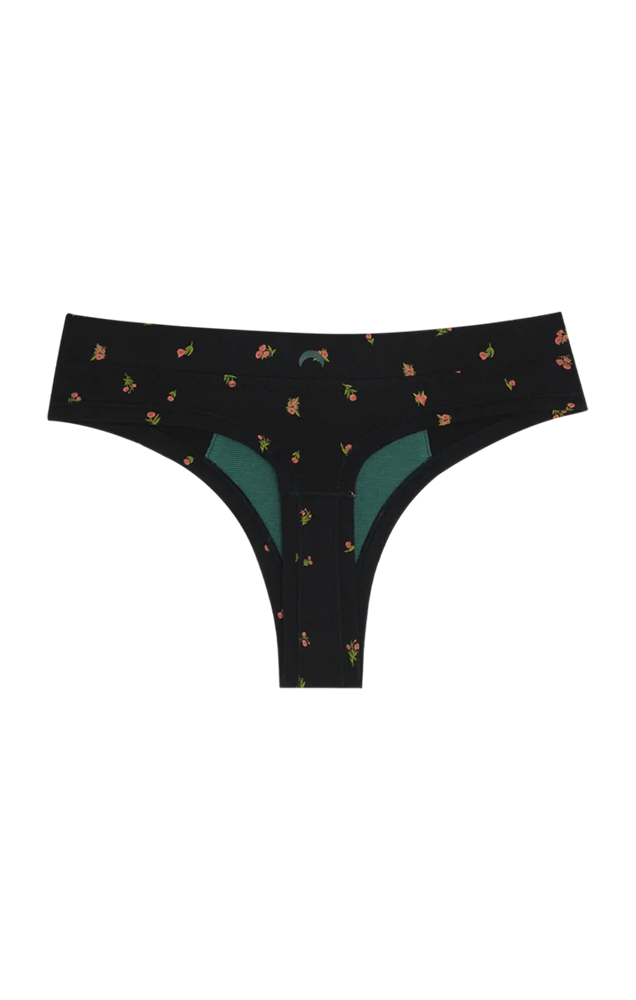 Mineral Undies - Thong in Midnight Rose