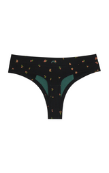 Mineral Undies - Thong in Midnight Rose