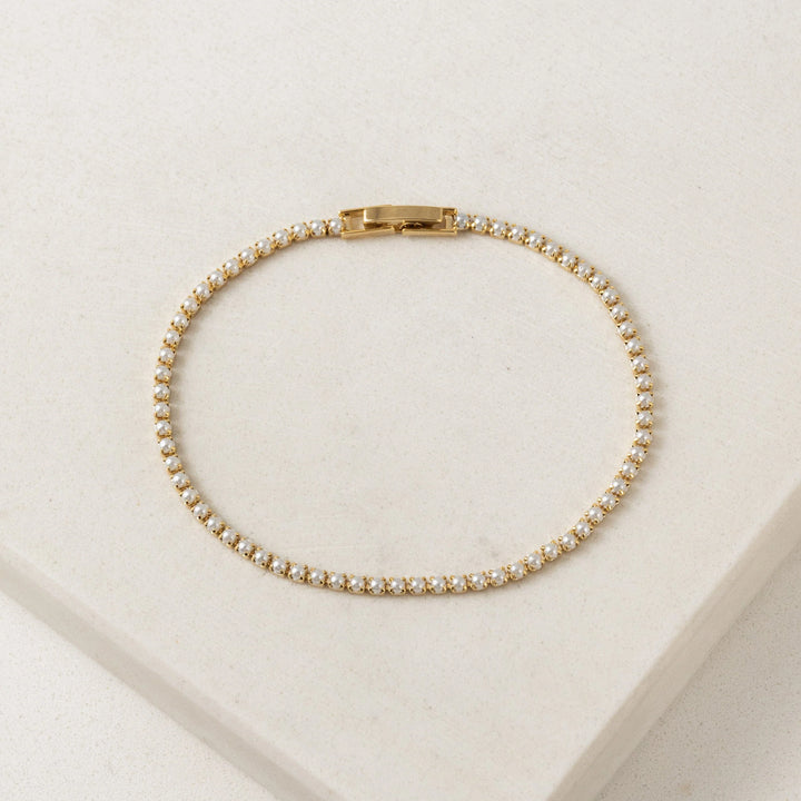 TENNIS BRACELET - PEARL