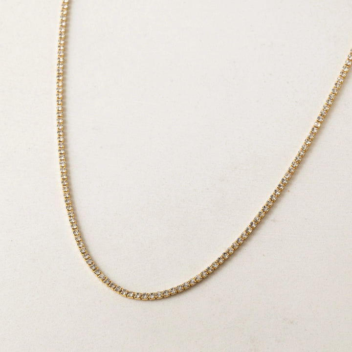 TENNIS NECKLACE - CLEAR
