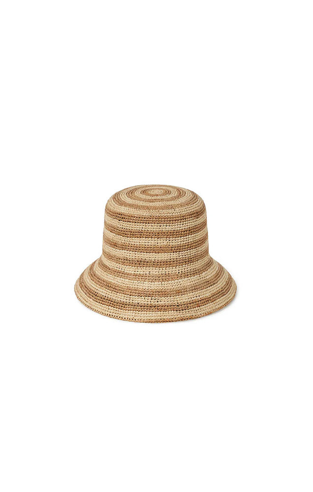 THE INCA BUCKET - MOCHA STRIPE