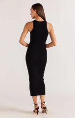 STAPLE THE LABEL AUBREY KNIT MIDI DRESS