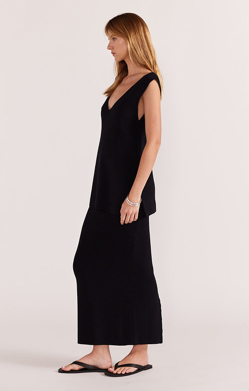 STAPLE THE LABEL KAIA KNIT TUNIC TOP