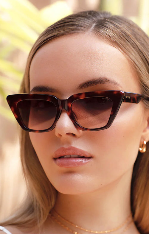 FREYRS VISTA SUNGLASSES IN BROWN TORTOISE