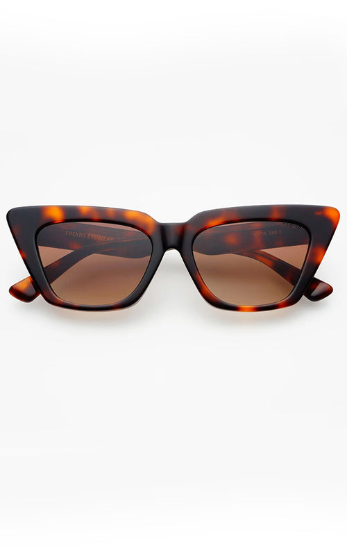 FREYRS VISTA SUNGLASSES IN BROWN TORTOISE