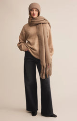 SHOW ME THE WAY SCARF IN CLASSIC CAMEL