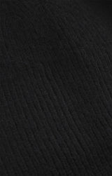 GLACIER LUXE BEANIE IN BLACK