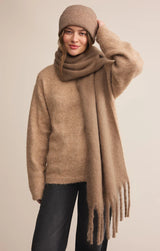SHOW ME THE WAY SCARF IN CLASSIC CAMEL