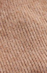GLACIER LUXE BEANIE IN HEATHERED CAMEL
