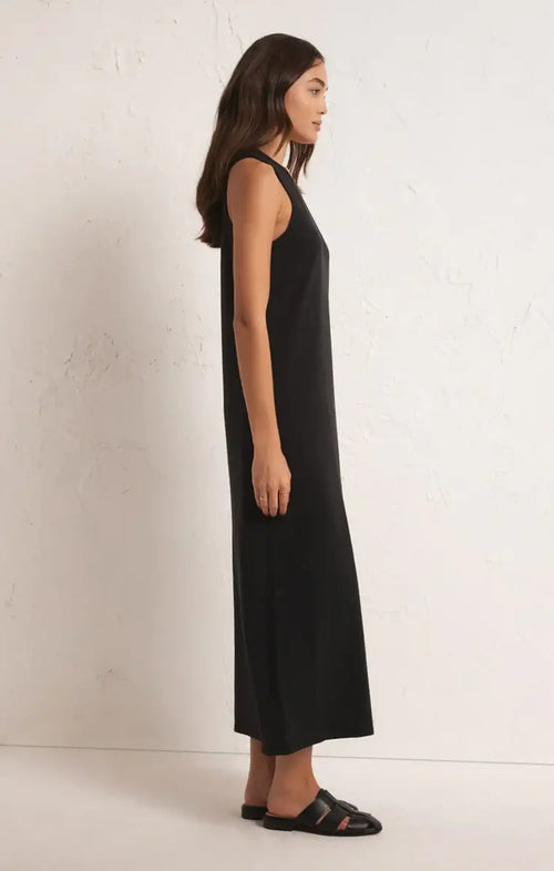 Z SUPPLY MYSTIC MAXI DRESS IN BLACK