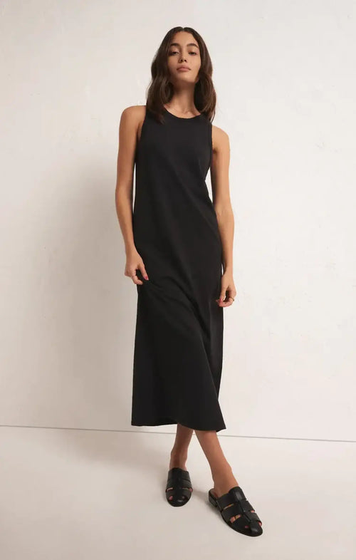 Z SUPPLY MYSTIC MAXI DRESS IN BLACK
