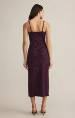 Z SUPPLY ELEVE LA ROSA DITSY MIDI DRESS
