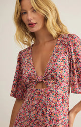 Z SUPPLY MAVIS DULCE FLORAL MIDI DRESS