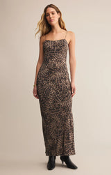 CIELO LEOPARD MIDI DRESS