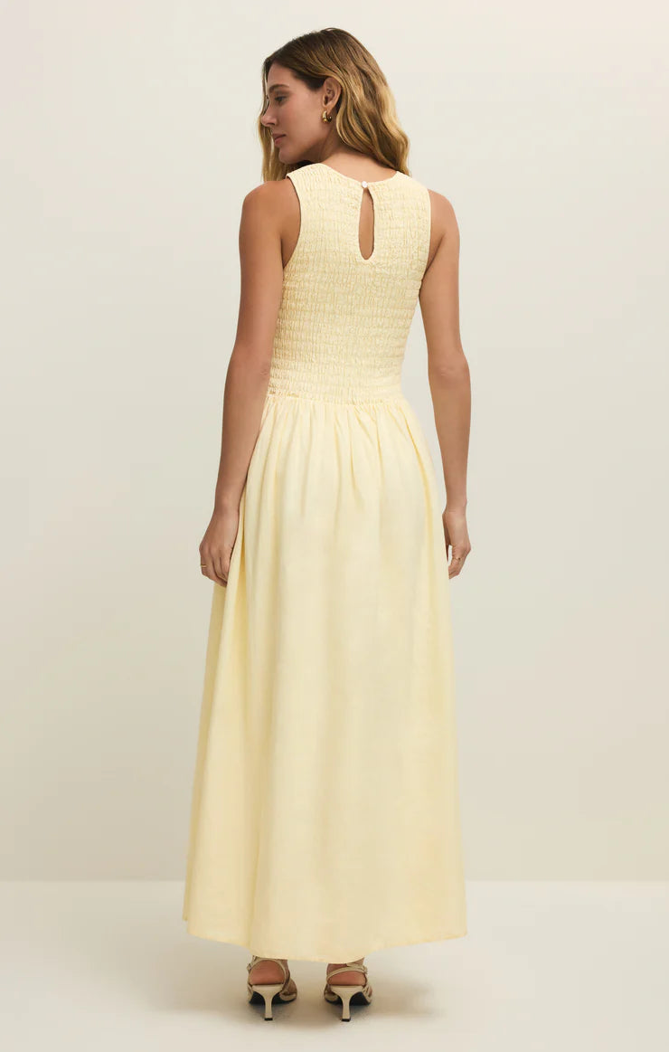 JUNIPER MAXI DRESS IN PINEAPPLE