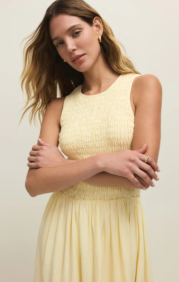 JUNIPER MAXI DRESS IN PINEAPPLE