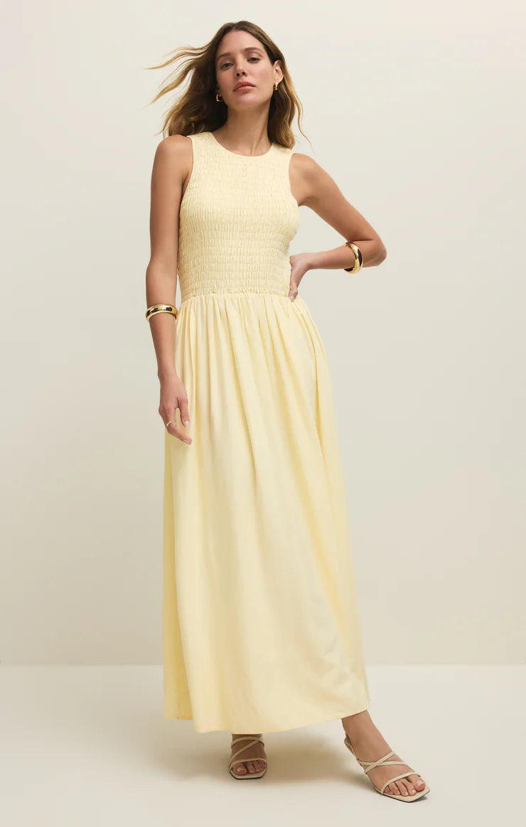 JUNIPER MAXI DRESS IN PINEAPPLE