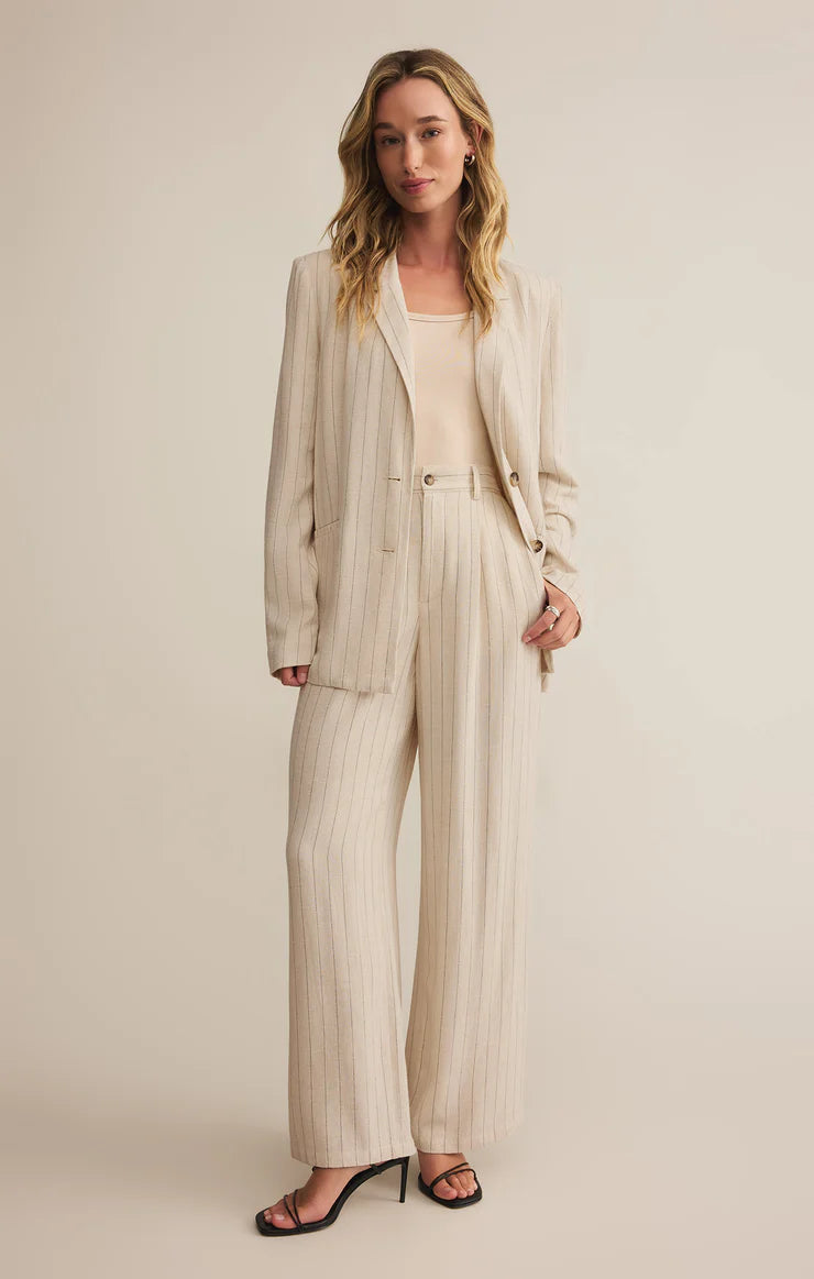 LIVINGSTON PINSTRIPE BLAZER