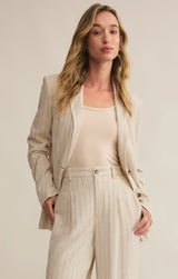 LIVINGSTON PINSTRIPE BLAZER
