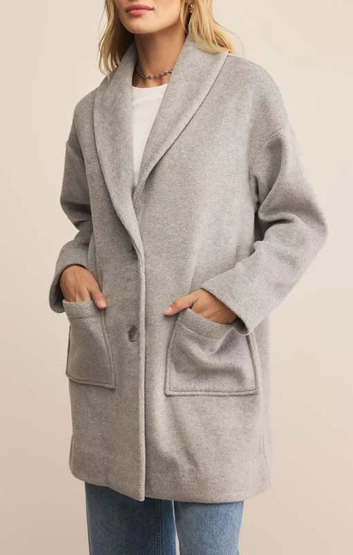 LENNON HEATHERED COAT