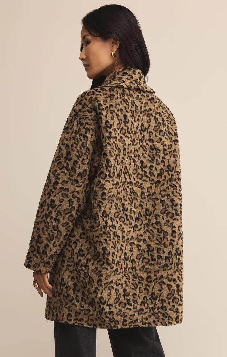 LENNON LEOPARD COAT