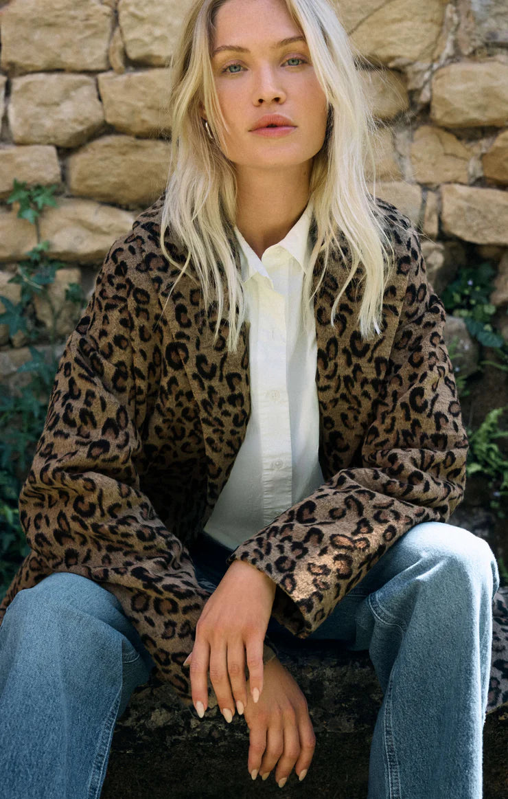 LENNON LEOPARD COAT