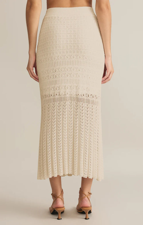 Z SUPPLY SORIA CROCHET MIDI SKIRT