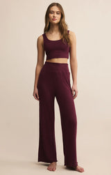 DAWN SMOCKED RIB PANT