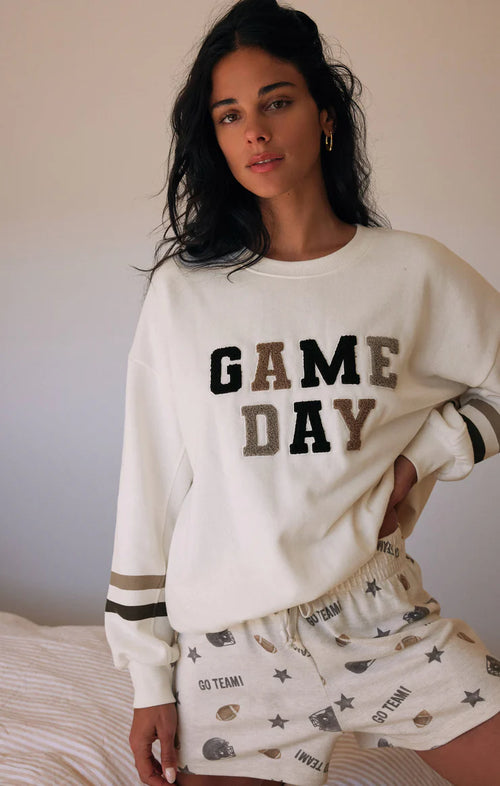 Z SUPPLY OVERSIZED GAME DAY SWEATSHIRT