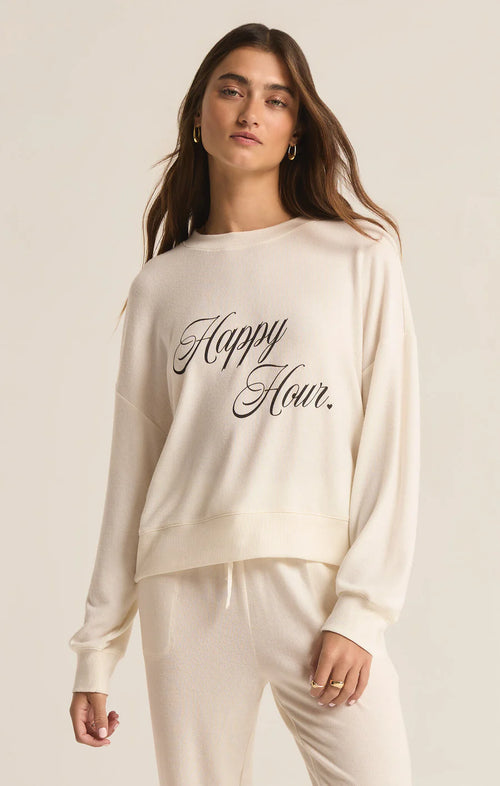 Z SUPPLY HAPPY HOUR SWEATSHIRT