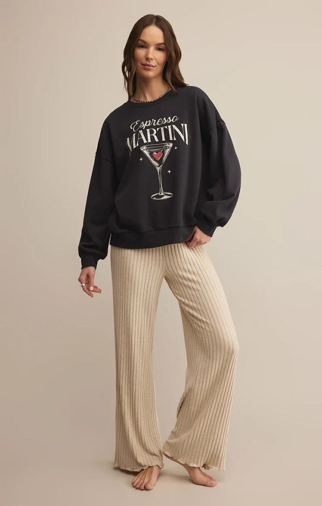 OVERSIZED ESPRESSO MARTINI SWEATSHIRT