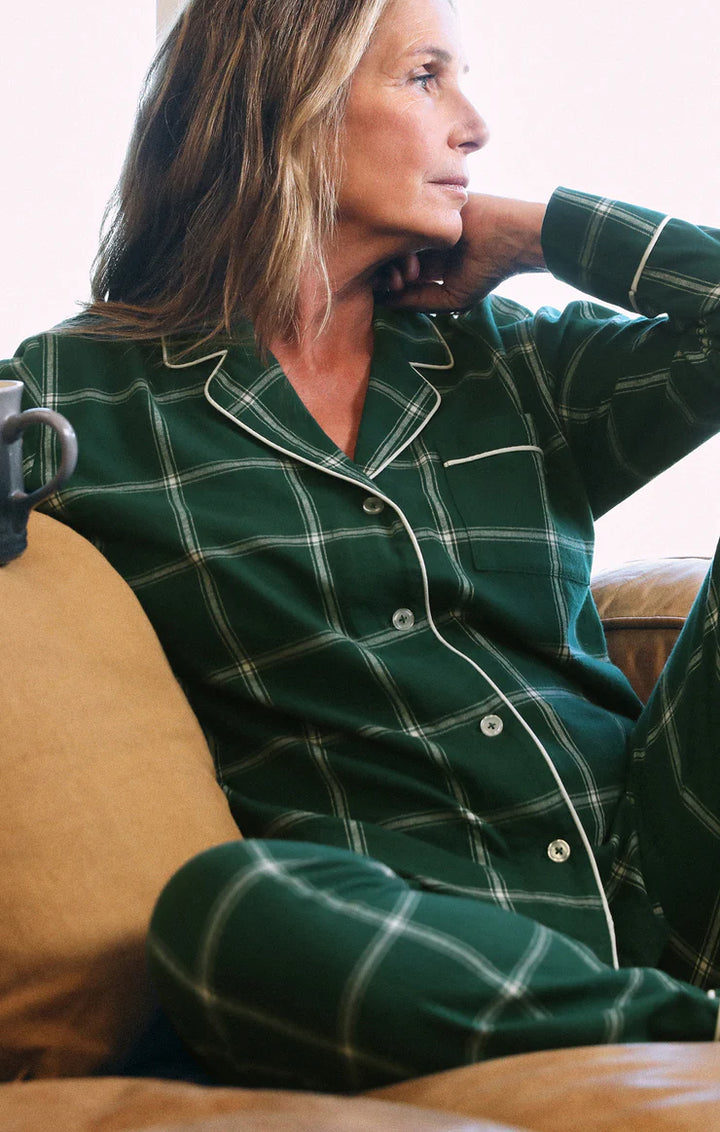 DREAMER PLAID FLANNEL SET